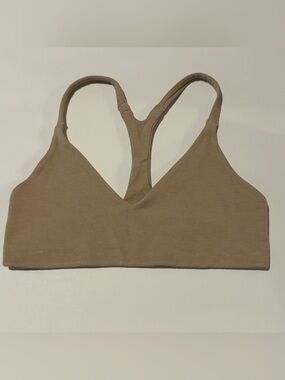 Athleta Seamless Racerback Bralette - Tan